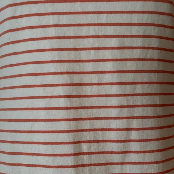 Forever 21 White & Coral Stripe Bodycon Dress - Picture 10 of 16